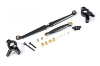 FASTRAX AXIAL STEERING BLOCK & LINKAGE SET FOR HONCHO/DINGO FTAX16
